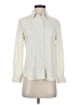 Uniqlo Polka Dots Ivory Long Sleeve Blouse Size XS - photo 1