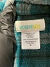 WonderKids 100% Cotton Plaid Teal Jacket Size 2T - photo 3