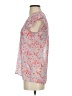 Joie 100% Silk Pink Short Sleeve Silk Top Size XXS - photo 5