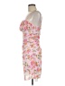 Shein Floral Pink Cocktail Dress Size 6 - photo 5