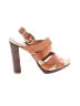 Schutz 100% Leather Tan Sandals Size 9 - photo 1