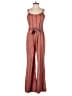 Julie Brown Stripes Orange Jumpsuit Size 2 - photo 1