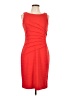 Ivanka Trump Solid Red Cocktail Dress Size 10 - photo 1