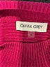 Olivia Grey Pink Turtleneck Sweater Size M - photo 7
