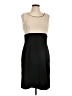 Studio One Color Block Black Cocktail Dress Size 12 - photo 1