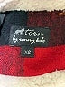 Torn by Ronny Kobo Plaid Red Fleece Size XS - photo 6