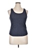 Live 2 Lounge Gray Sleeveless Top Size XL - photo 1