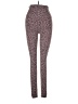 Athleta Animal Print Purple Leggings Size XS - photo 2