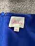 Parker 100% Silk Solid Blue Cocktail Dress Size XS - photo 7