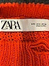 Zara Orange Pullover Sweater Size S - photo 7