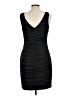 Max and Cleo Chevron-herringbone Black Cocktail Dress Size 10 - photo 2