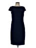 AGB Solid Blue Casual Dress Size 10 - photo 1