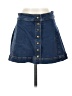 Free People Blue Denim Skirt Size 2 - photo 1