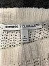 Express x Olivia Culpo Color Block Ivory Pullover Sweater Size M - photo 4