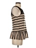 Free People 100% Polyester Tan Sleeveless Top Size XS - photo 4