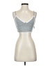 Superdown Silver Sleeveless Top Size S - photo 1