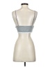 Superdown Silver Sleeveless Top Size S - photo 2