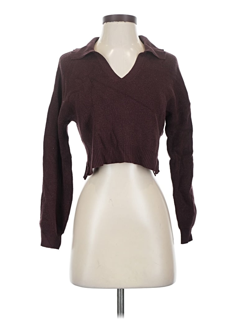 Pre-owned La Hearts Cardigan Sweater In Brown
