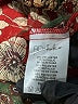 RD & KoKo Paisley Burgundy Long Sleeve Blouse Size L - photo 5