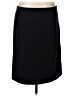 Chaps Solid Black Casual Skirt Size 12 - photo 1