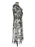 MSK 100% Polyester Silver Cocktail Dress Size 12 - photo 4
