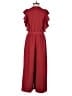 Hutch Solid Burgundy Jumpsuit Size XS - photo 2