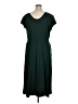 Assorted Brands Solid Green Casual Dress Size 3XL - photo 2