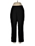Alfani Solid Black Casual Pants Size M - photo 1