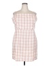 BP. Checkered-gingham Pink Casual Dress Size 2X - photo 1