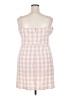 BP. Checkered-gingham Pink Casual Dress Size 2X - photo 2