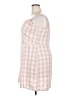 BP. Checkered-gingham Pink Casual Dress Size 2X - photo 5