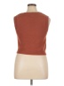 Say What? Brown Sweater Vest Size XL - photo 2