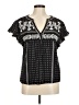 Sundance Black Short Sleeve Blouse Size XS - photo 1