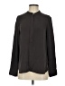 Vince. Black Long Sleeve Silk Top Size S - photo 1