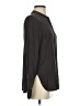Vince. Black Long Sleeve Silk Top Size S - photo 4