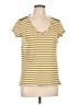Ann Taylor LOFT Gold Short Sleeve Top Size L - photo 1