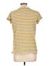 Ann Taylor LOFT Gold Short Sleeve Top Size L - photo 2