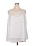 Zac & Rachel 100% Polyester Silver Sleeveless Blouse Size 2X - photo 1