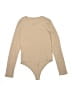 Express Outlet Tan Bodysuit Size L - photo 2
