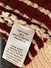 Fate Plaid Burgundy Cardigan Size S - photo 8