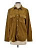 Democracy 100% Polyester Brown Long Sleeve Blouse Size S - photo 1