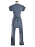 Express Solid Blue Jumpsuit Size S - photo 2