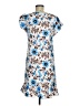 Assorted Brands Print Blue Casual Dress Size M - photo 2
