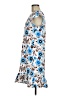 Assorted Brands Print Blue Casual Dress Size M - photo 5