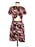 Shein Print Orange Casual Dress Size M - photo 1