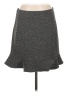 Ann Taylor LOFT Chevron-herringbone Gray Formal Skirt Size M - photo 1