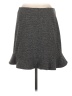 Ann Taylor LOFT Chevron-herringbone Gray Formal Skirt Size M - photo 2