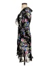 Milly 100% Silk Floral Black Cocktail Dress Size 2 - photo 5