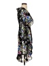 Milly 100% Silk Floral Black Cocktail Dress Size 2 - photo 4