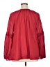 Lane Bryant Red Long Sleeve Blouse Size 14 - 16 Plus - photo 2